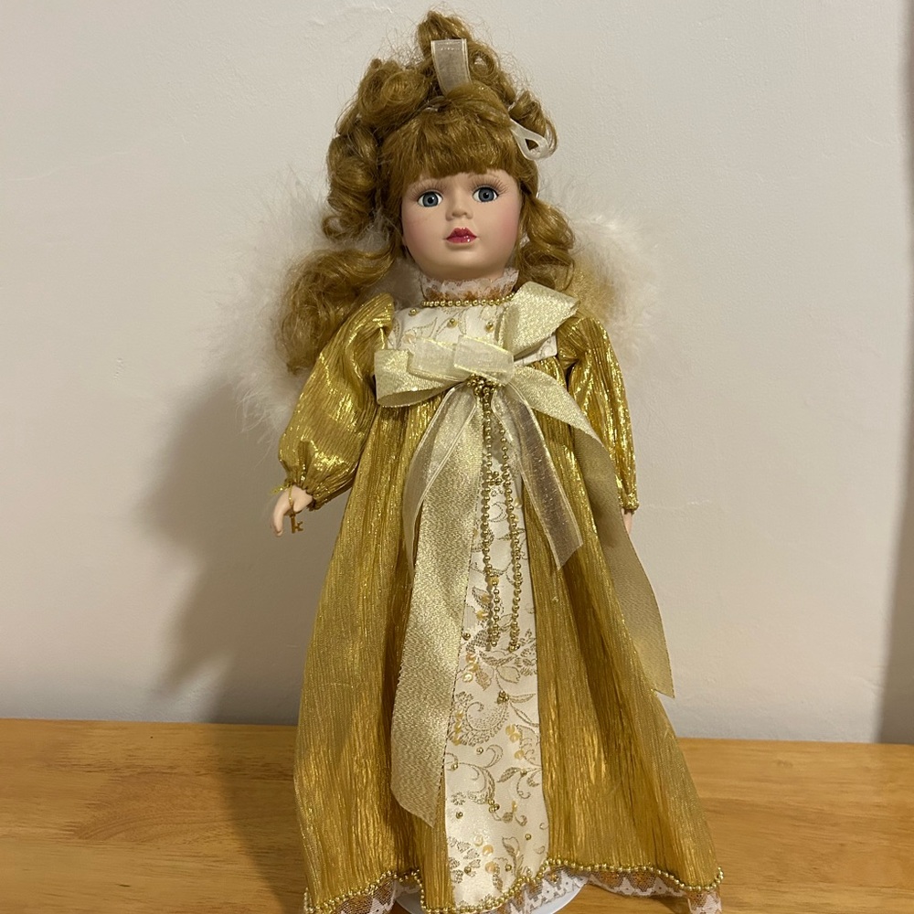 Vintage Victorian Rose Angel Collection Doll